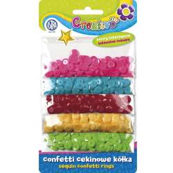 Confetti cekiny kółka 5 kolorów ASTRA (335116006) - 1
