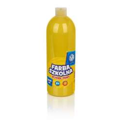 Farba szkolna żółta 1000ml ASTRA - 1