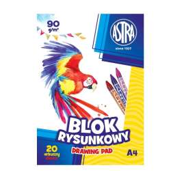 Blok rysunkowy A4/20K 90g (10szt) ASTRA