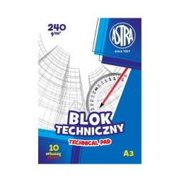 Blok techniczny A3/10K 240g (10szt) ASTRA