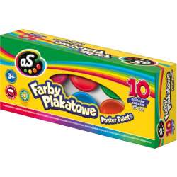 Farby plakatowe 10 kolorów - 20ml ASTRA (301219003) - 1