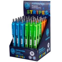 Długopis automatyczny Pen Stripes (36szt) ASTRA - 1