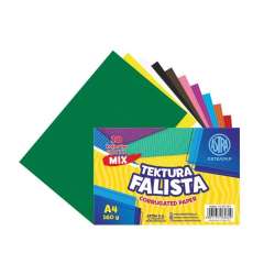 Tektura falista A4 160g 10 kolorów ASTRA (113021001) - 1