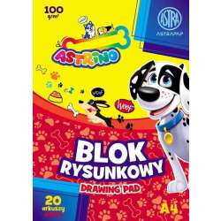 Blok rysunkowy A4/20K 100g Astrino (10szt) - 1