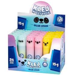 Klej w sztyfcie 15g Pixel/Pastel Animals (24szt) (401220010) - 1