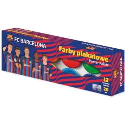 Farby plakatowe FCB Astra 12 kolorów x 20 ml (303123050) - 1