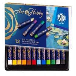 Pastele olejne 12 kolorów ASTRA