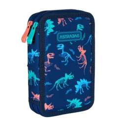 Piórnik podwójny bez wyposażenia Astrabag Dinosaur AC2 (503024059) - 1