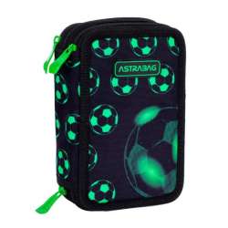 Piórnik JUMBO potrójny z wyposażeniem Astrabag Neo Football AC31 (503024064) - 1
