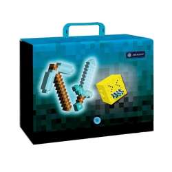 Teczka z rączką XL 9cm ASTRAPAP BLUE PIXEL (108024006)