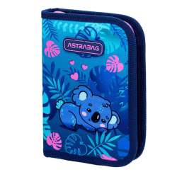 Piórnik pojedynczy dwuklapkowy bez wyposażenia ASTRABAG SWEET KOALA, A (503025002) - 1