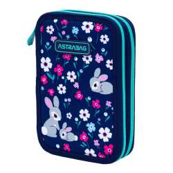 Piórnik podwójny z wyp Astrabag Baby Bunny AC21 - 1