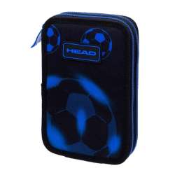 Piórnik podwójny bez wyp Head Neo Blue Football