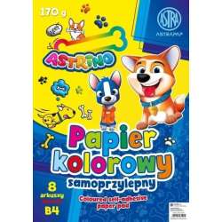 Zeszyt papierów kolorowych samoprzylepnyh (10szt)