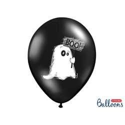Balony Duszek Pastel Black 30cm 50szt