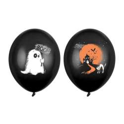 Balony Duszek Pastel Black 30cm 6szt