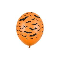 Balony Nietoperze Pastel M. Orange 30cm 6szt - 1