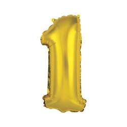 Balon foliowy 1 złoty 35cm (FG-C35Z1)