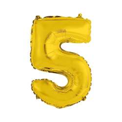 Balon foliowy 5 złoty 35cm (FG-C35Z5)
