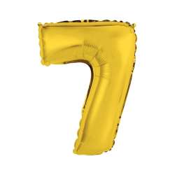 Balon foliowy 7 złoty 35cm (FG-C35Z7)
