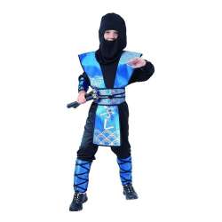 Strój Niebieski Ninja rozm. 130/140cm