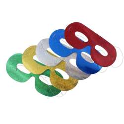 Maseczki holograficzne 5szt