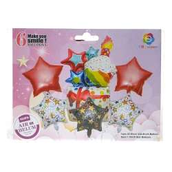 Balony foliowe 6szt