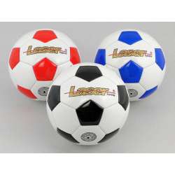 Piłka nożna Laser biała 3 wzory połysk 437265 ADAR mix cena za 1 szt (S/437265) - 1