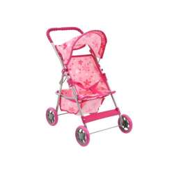 Wózek dla lalek rózowe kropki M1913 533905 ADAR (1/436558-533905) - 1