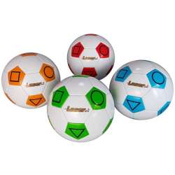 Piłka nożna wzór geometryczny 558496 ADAR mix cena za 1 szt (S/558496) - 1