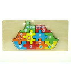 Puzzle drewniane Statek