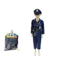 Strój karnawałowy policjant rozm. 90-110cm