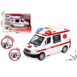 Ambulans z otwieranymi drzwiami światło, dźwięk - 1