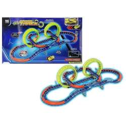 Tor samochodowy na baterie z autkiem i pętlami