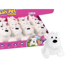 Piesek pluszowy kręcący ogonkiem