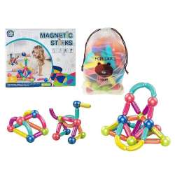 Klocki magnetyczne 58szt