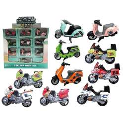 Skuter metalowy 1:64 MIX