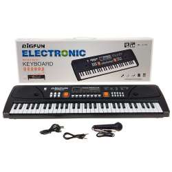 Organki 61 klawiszy z mikrofonem ładowarka USB