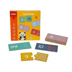 Układanka matematyczna - puzzle j.ang.