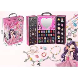 Zestaw do tworzenia bransoletek z kuferkiem