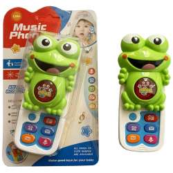 Telefon muzyczny dla malucha żabka