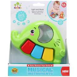 Zabawka muzyczna słonik dla malucha - 1