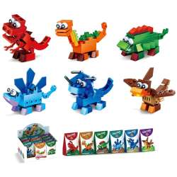 Klocki dinozaury 30el MIX - 1
