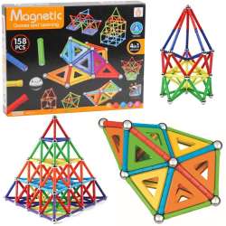 Klocki magnetyczne 158el - 1