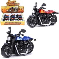 Motocykl metalowy z napędem MIX - 1