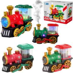 Lokomotywa światło i dźwięk, dym z komina MIX