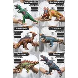 Dinozaur gumowy z głosem MIX