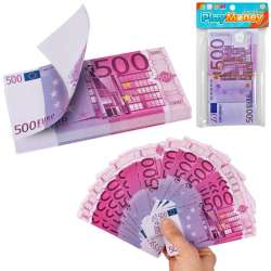Banknoty zabawkowe pieniądze 500 euro