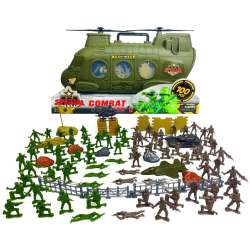 Żołnierzyki w helikopterze