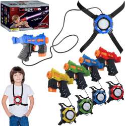 Laser tag, pistolety i kamizelki